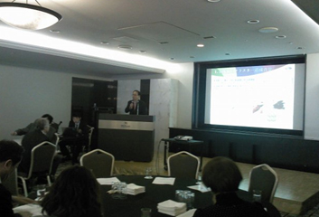 2012년 일본 규슈 식품기업 투자설명회 행사 사진1