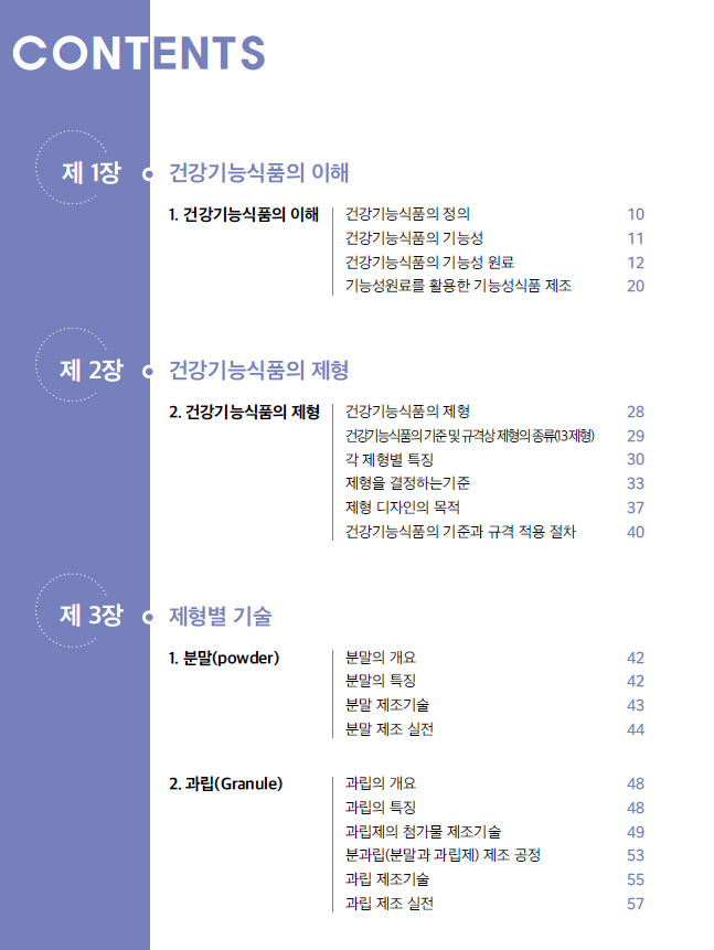 (02.14) 식품진흥원, ‘기능성식품 제형기술 이론과 실습’ 책자 발간_2